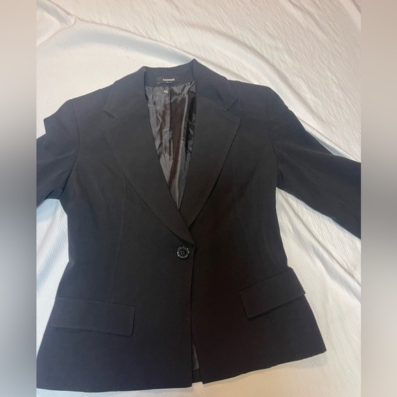Express Jackets & Blazers - Black - Express Women’s Suit Jacket / Blazer Size 4